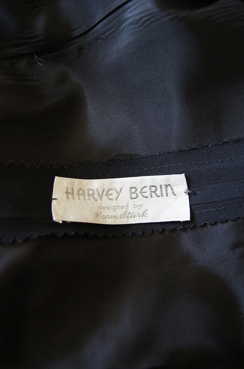 1950s Harvey Berin Silk Illusion Dress