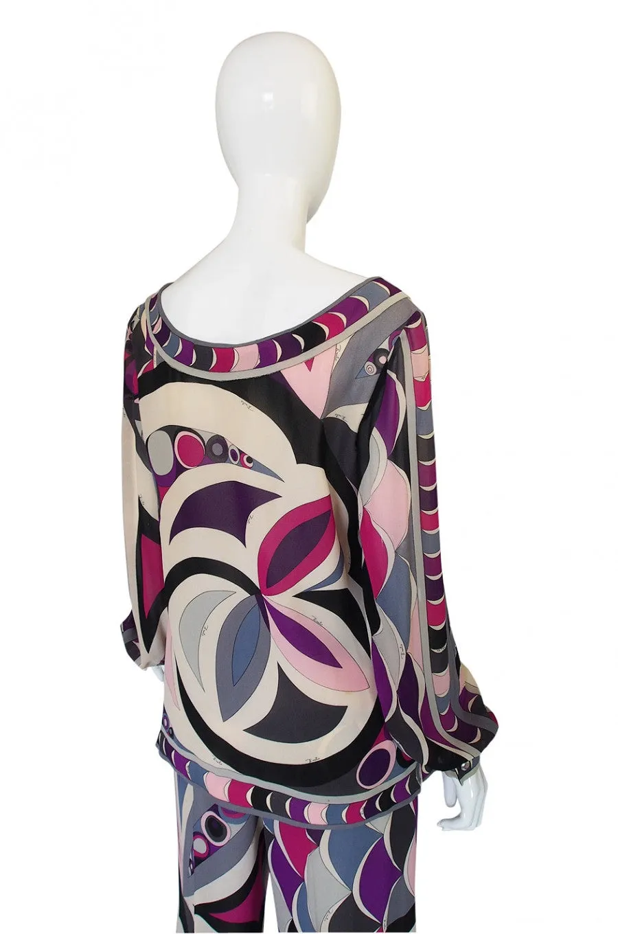 1960s Emilio Pucci Silk Tunic & Pant Set