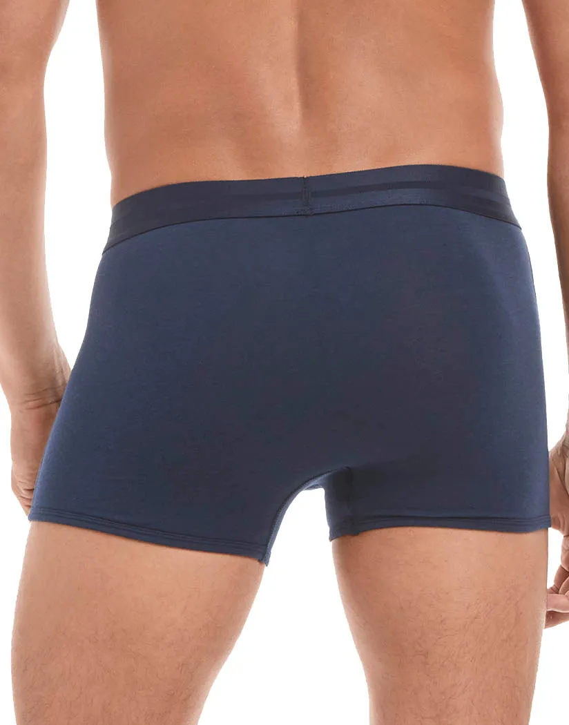 2xist Men's Premium Pima Cotton Flex Low Rise Trunk 032033