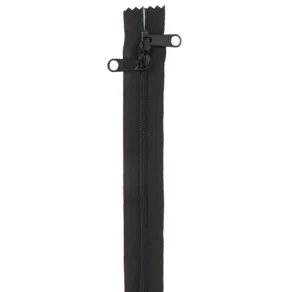 30" Handbag Zipper - Black