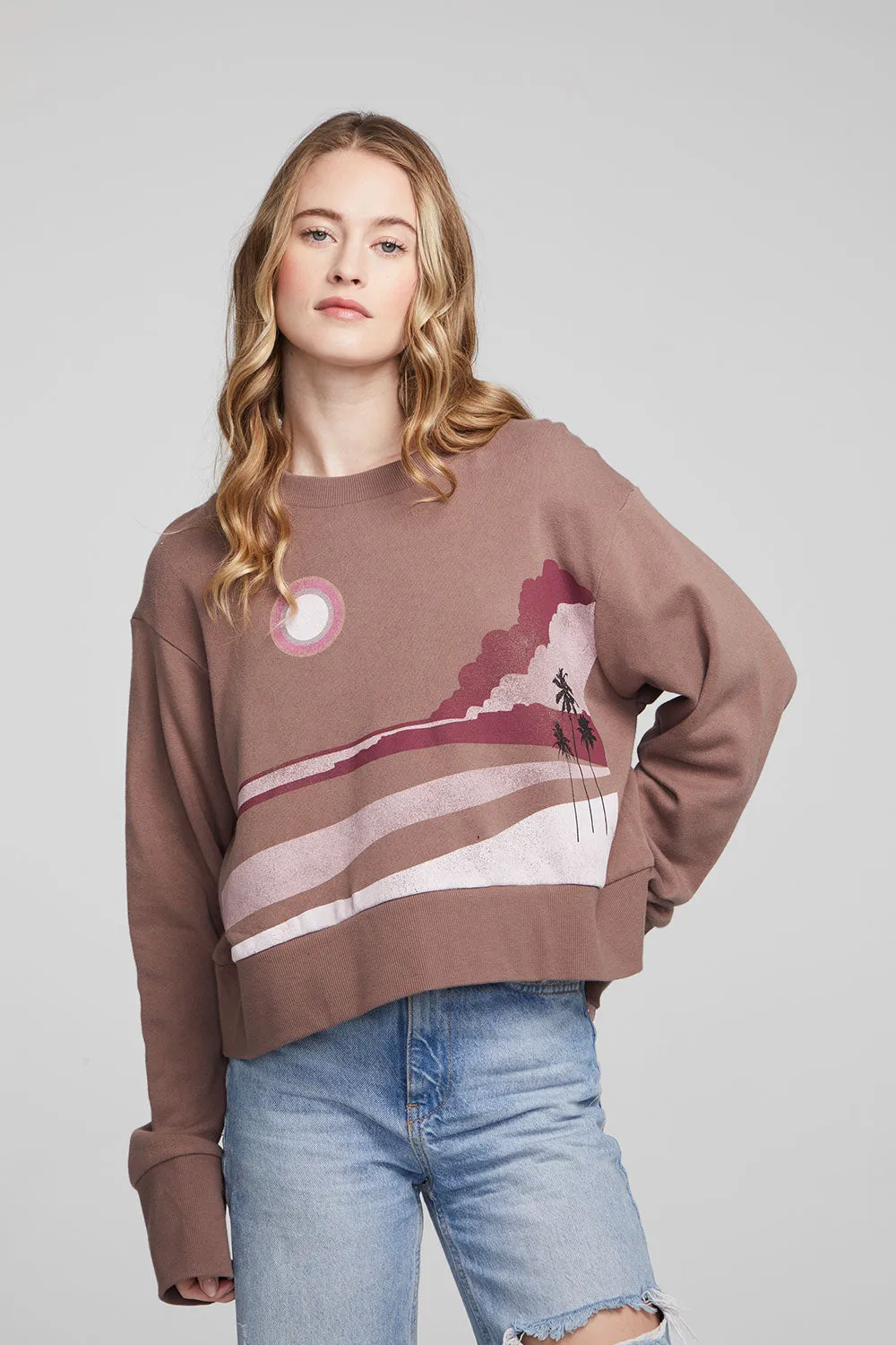 Abstract Beach Pullover