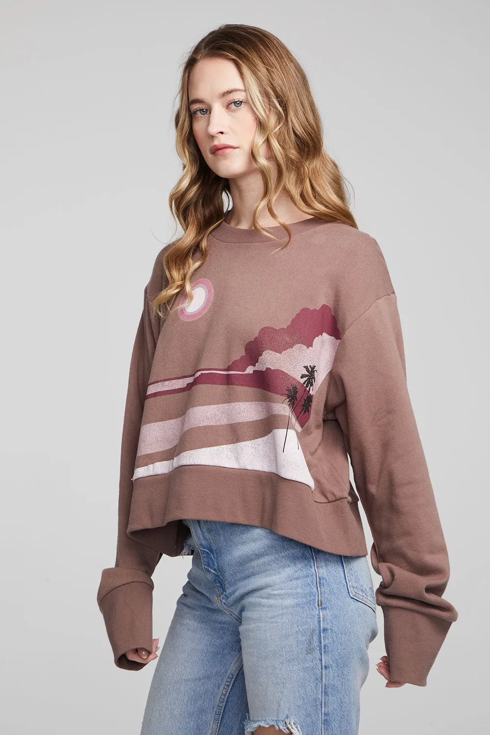 Abstract Beach Pullover