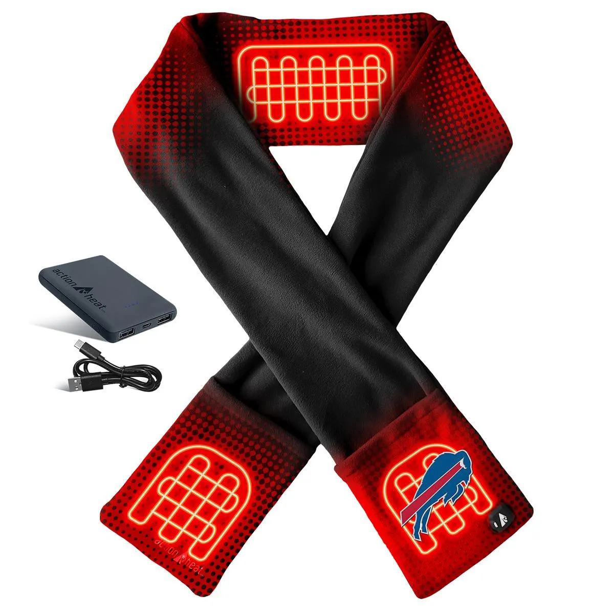 ActionHeat Buffalo Bills 5V Battery Heated Scarf