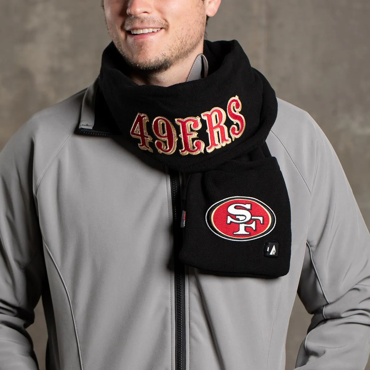 ActionHeat San Francisco 49ers 5V Battery Heated Scarf