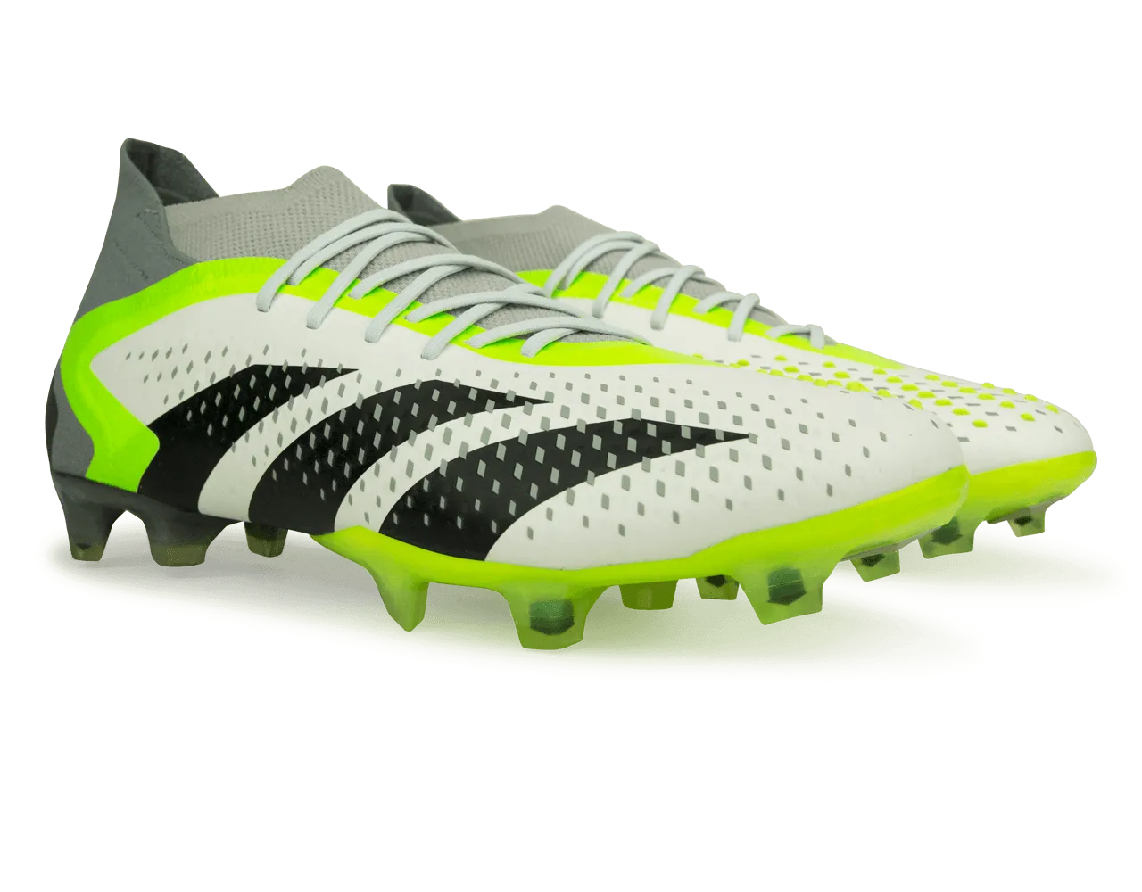 adidas Men's Predator Accuracy.1 FG White/Lucid Lemon