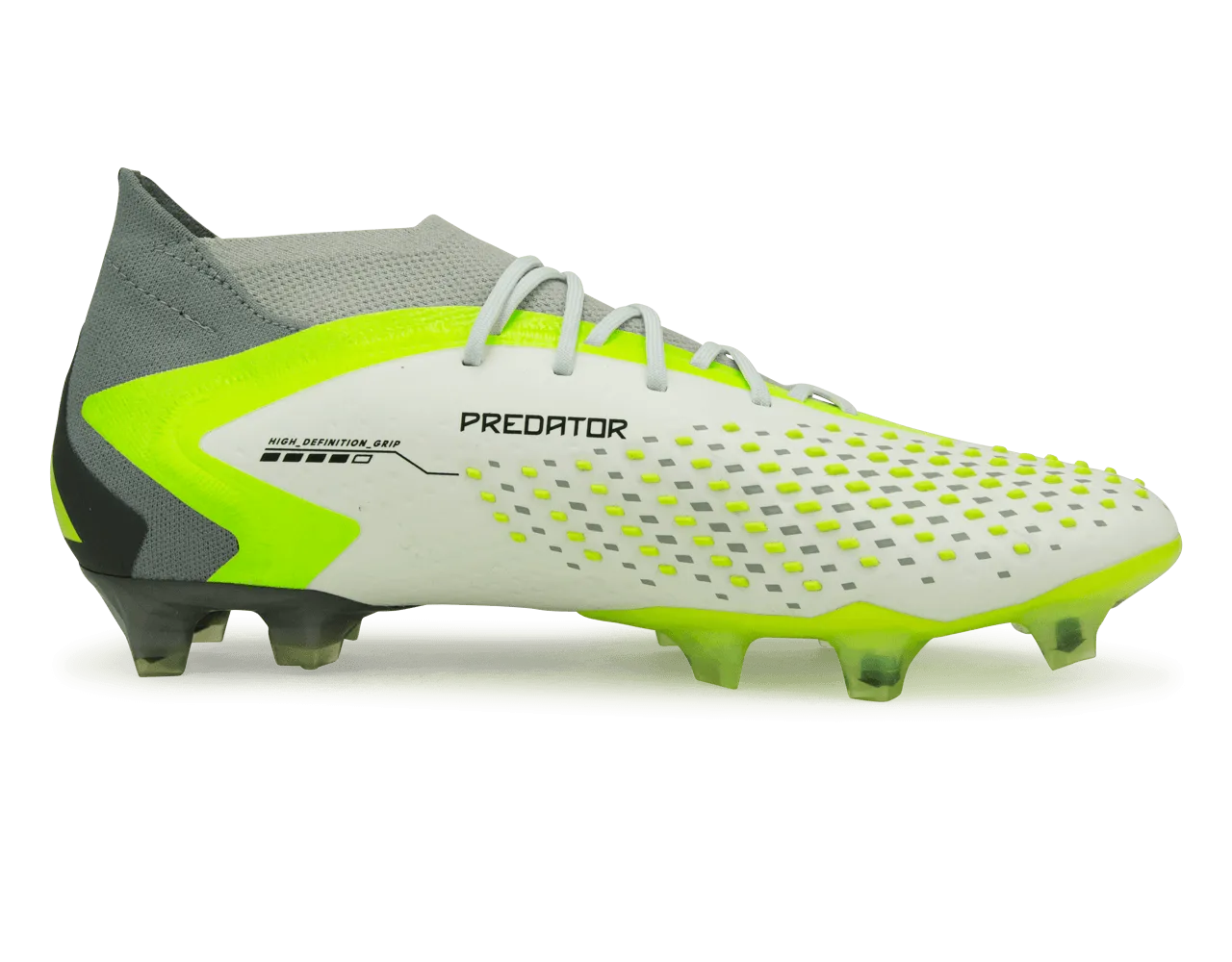 adidas Men's Predator Accuracy.1 FG White/Lucid Lemon