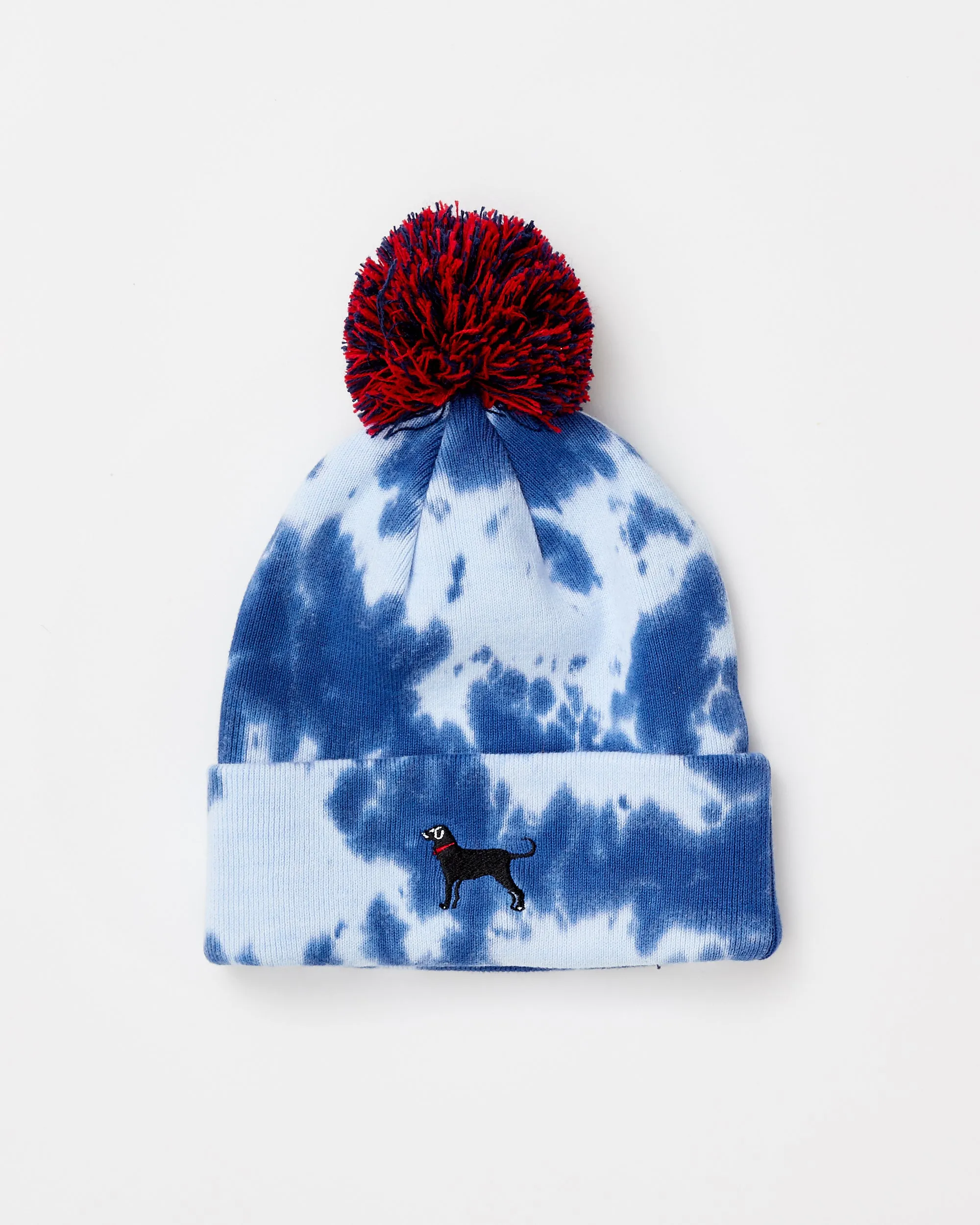 Adult Tie Dye Pom Hat