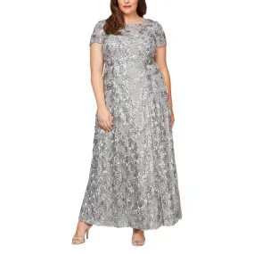 Alex Evenings AE412788 Plus Size Long Formal Dress Sale