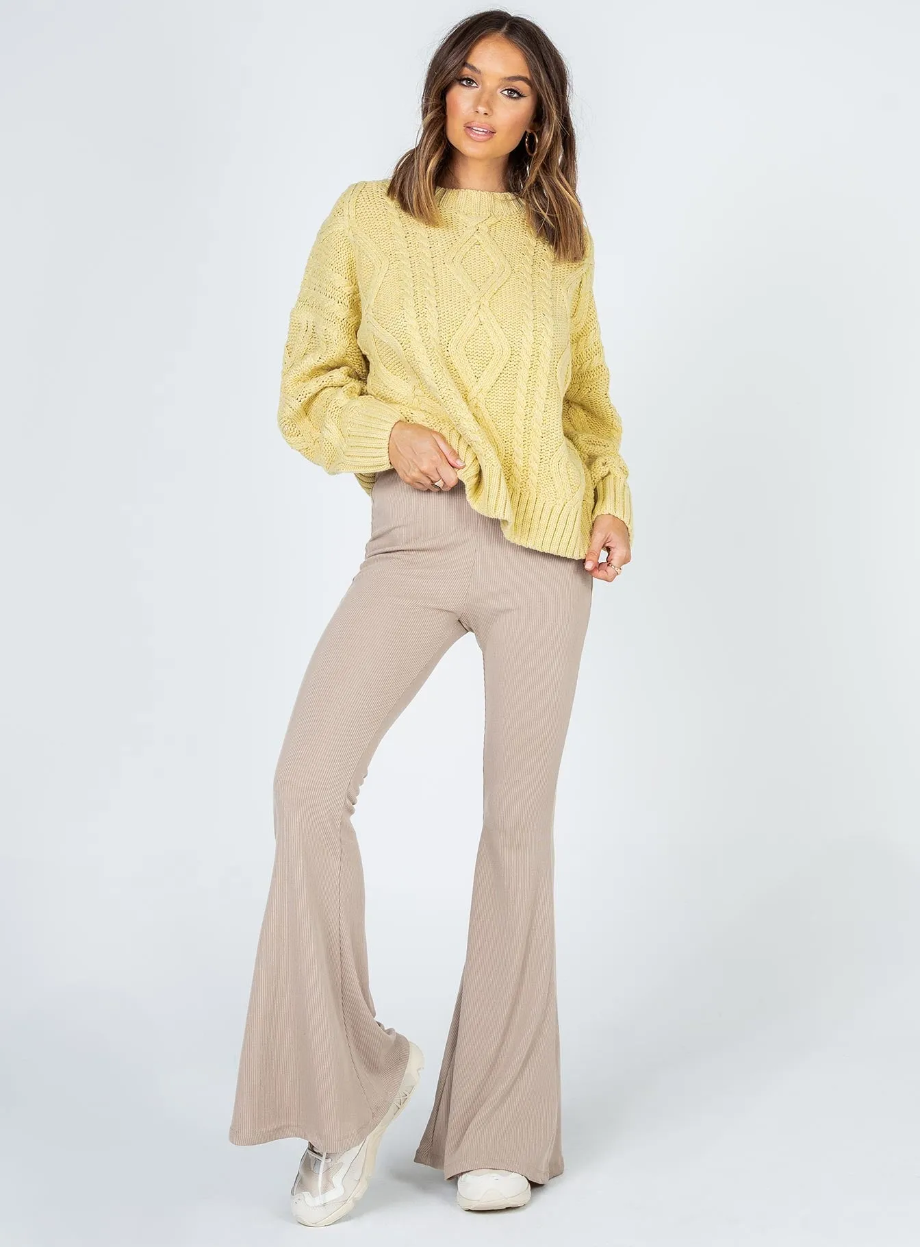 Anaya Oversized Sweater Yellow