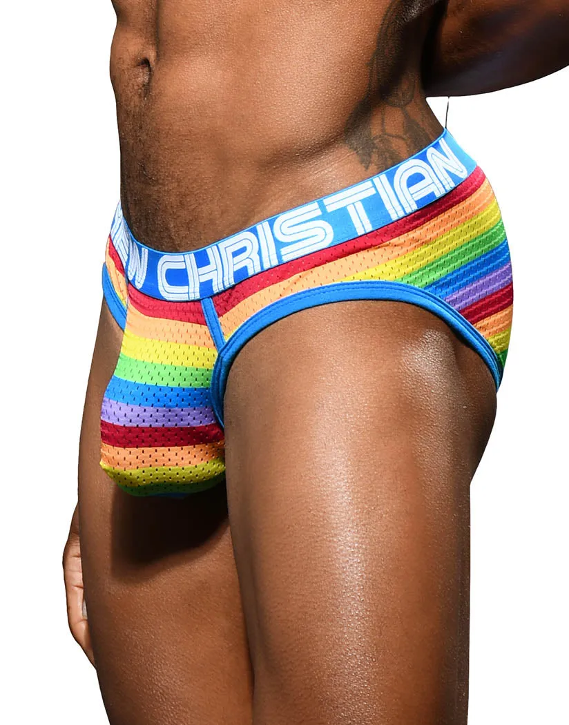 Andrew Christian Pride Mesh Brief w/ Almost Naked 92399