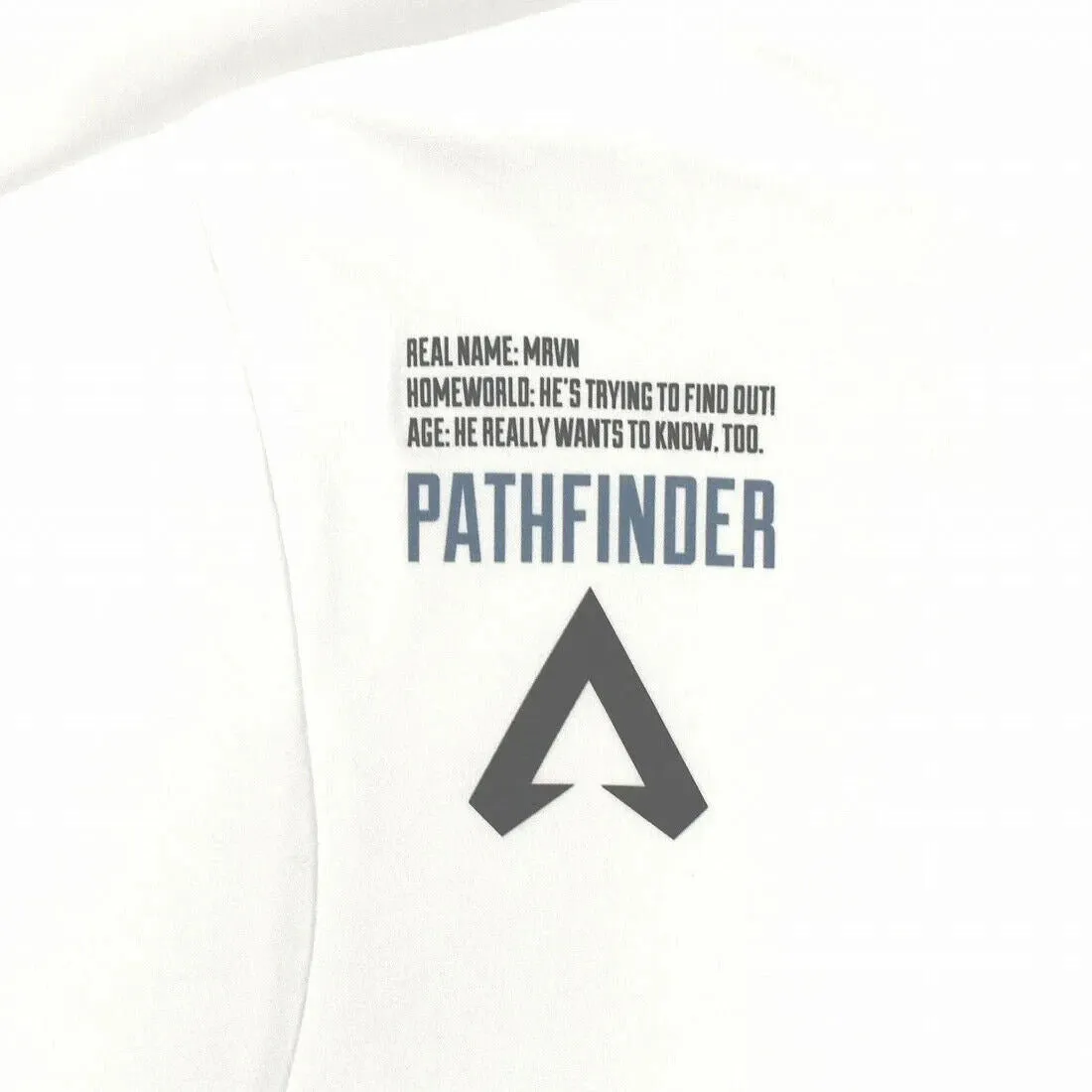 APEX LEGENDS Pathfinder T-shirt White XL Size Unisex Japan Limited Cosplay