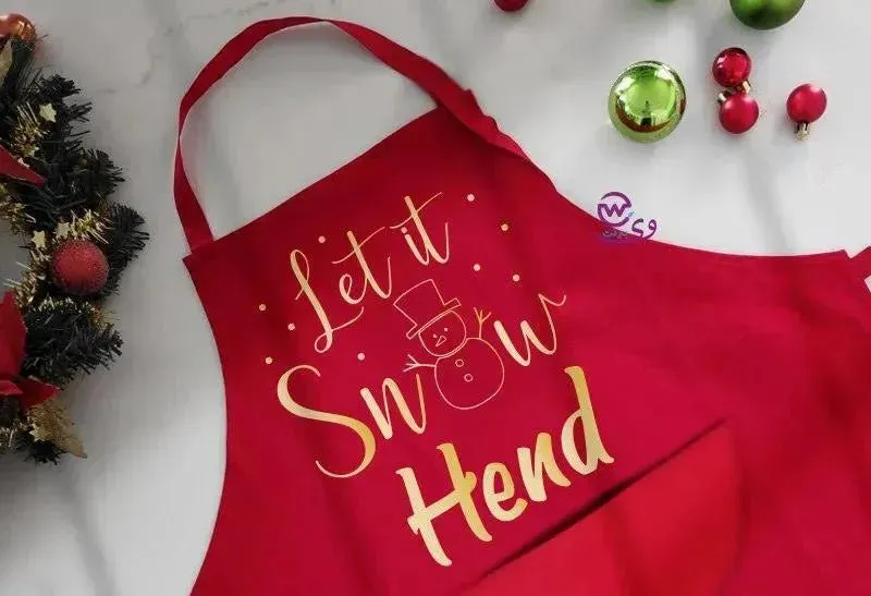 Apron- Christmas-B