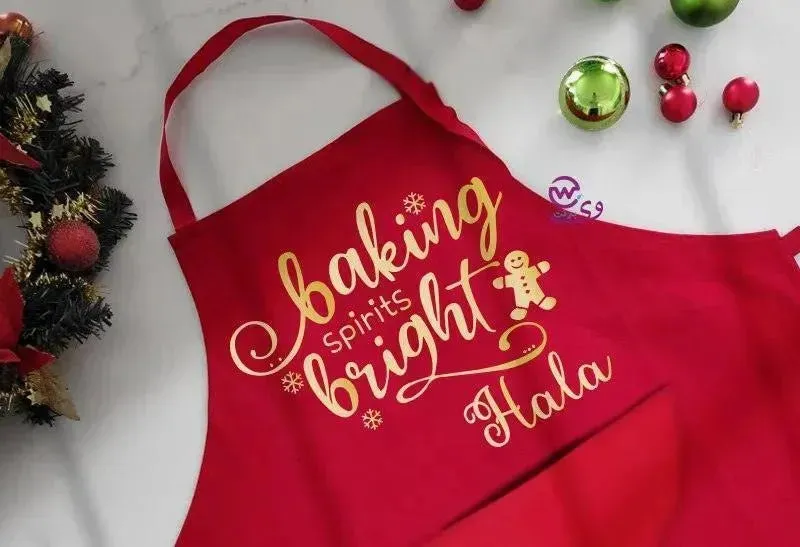 Apron- Christmas-B