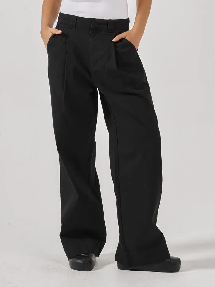 Artisan Twill Pant - Black