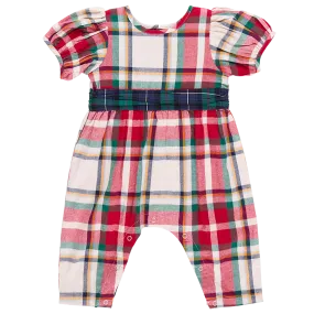 Baby Girls Ruby Jumper - Holiday Tartan