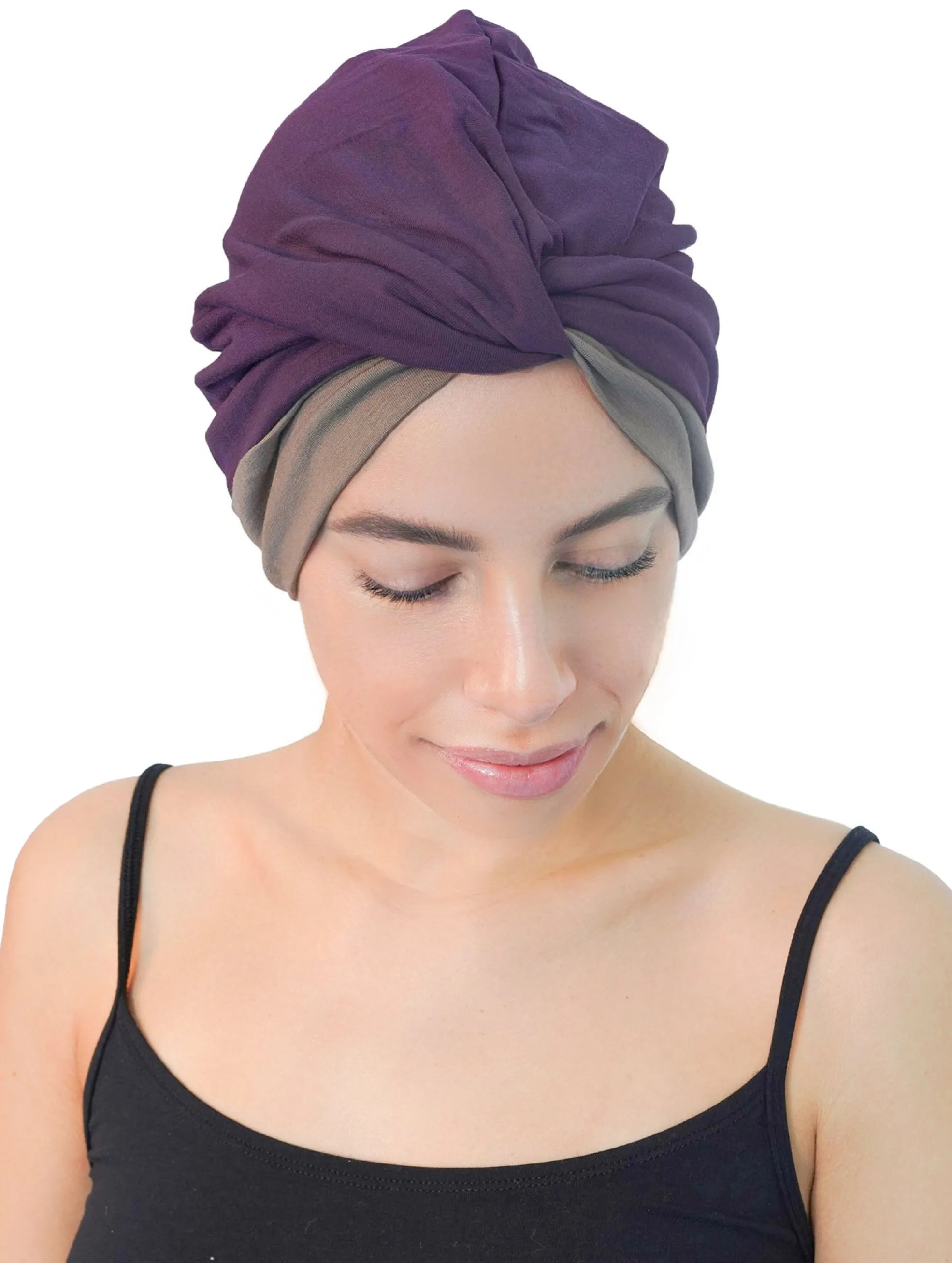 Bamboo Twisted Front Turban