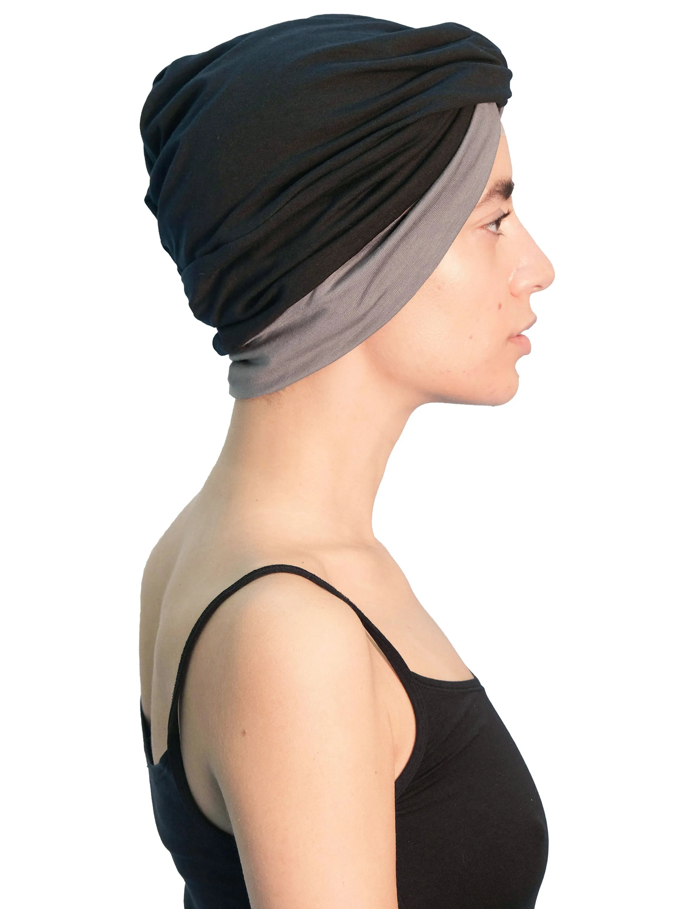 Bamboo Twisted Front Turban