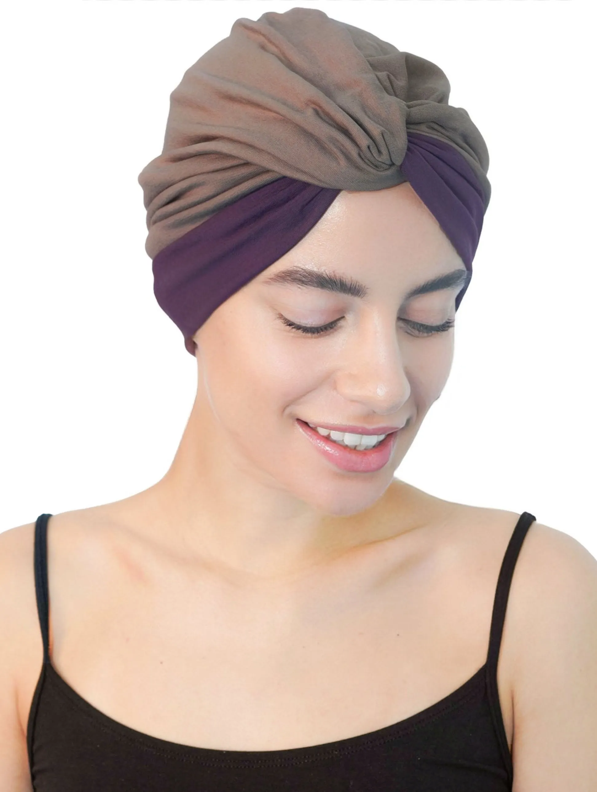 Bamboo Twisted Front Turban