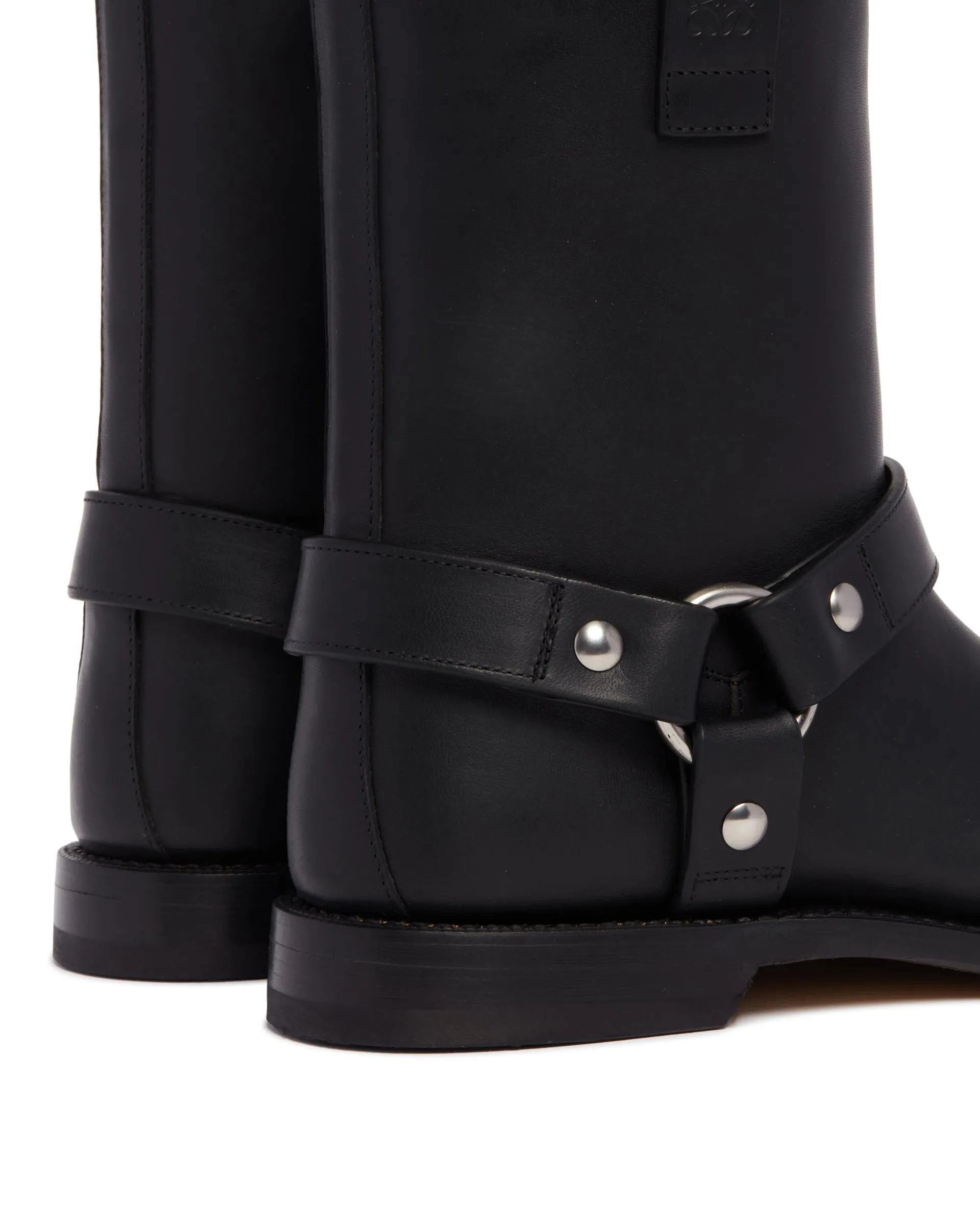 Black Campo Leather Boots