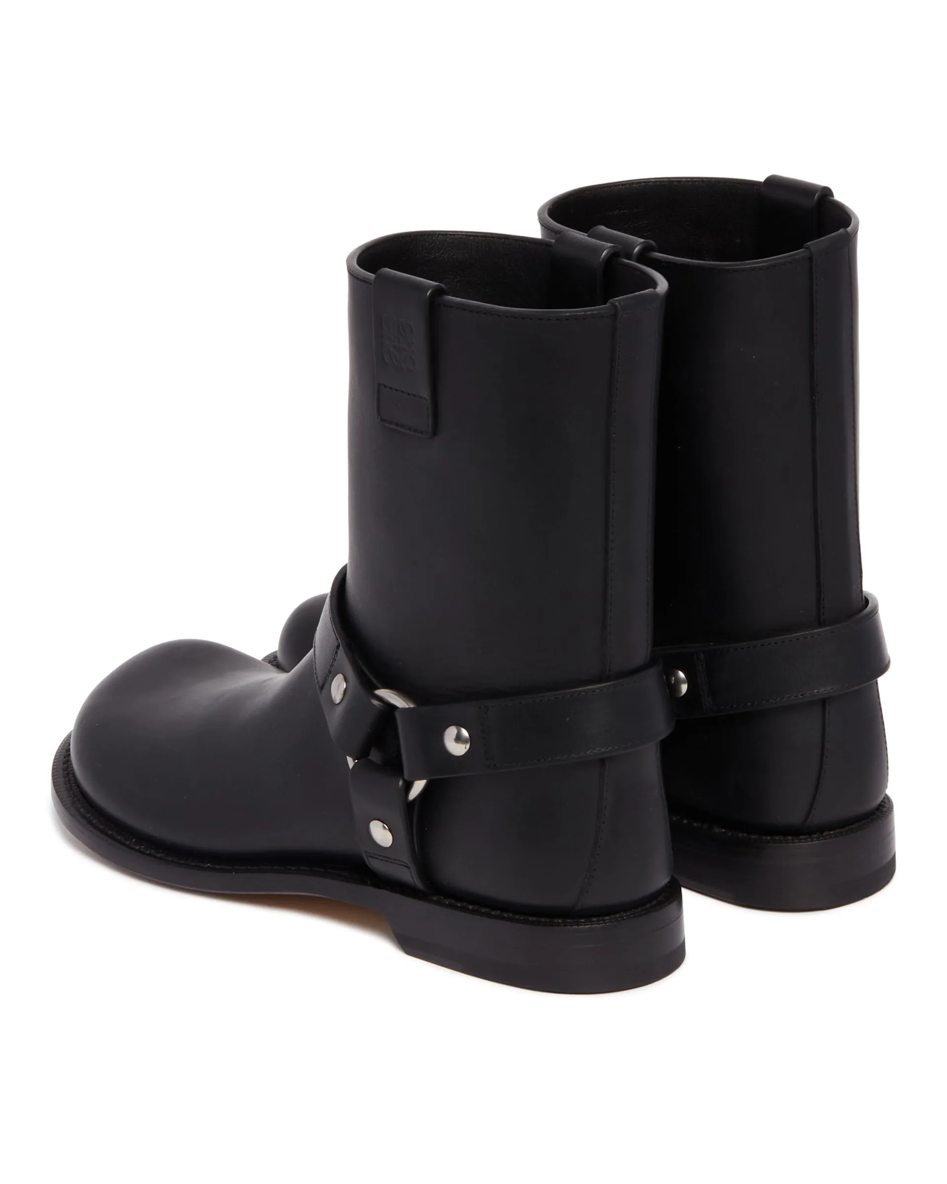 Black Campo Leather Boots