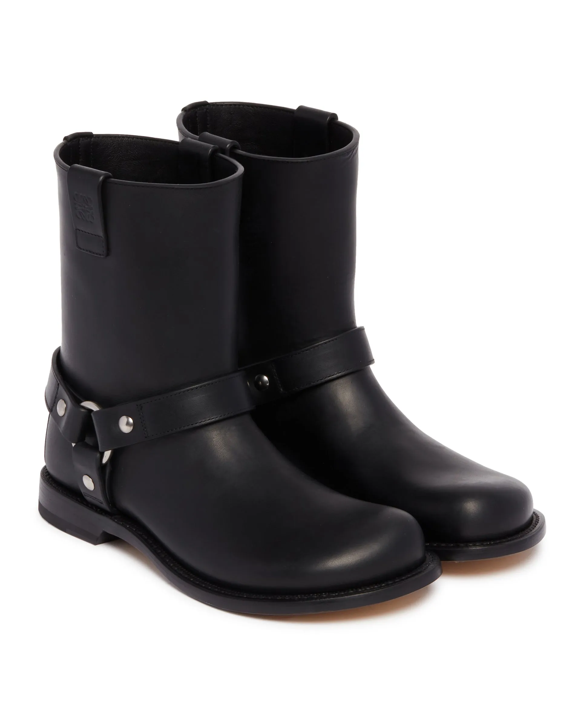 Black Campo Leather Boots