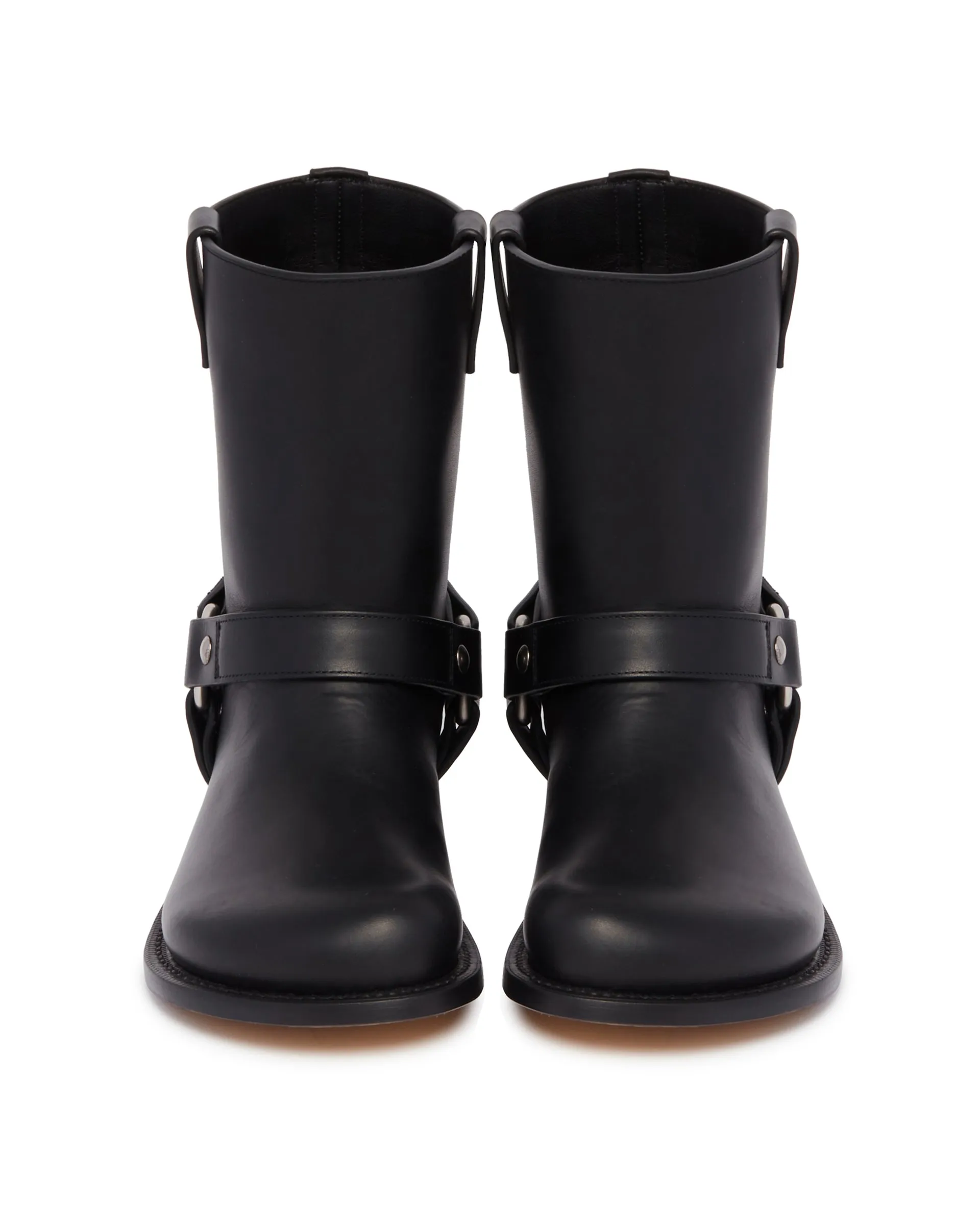 Black Campo Leather Boots