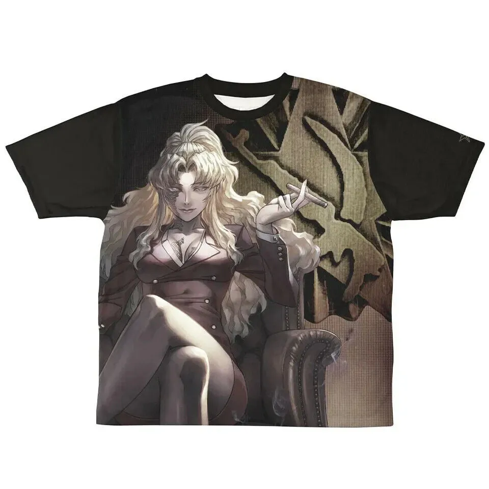 Black Lagoon Balalaika Full Graphic T-shirt L Size Japan Limited Cosplay