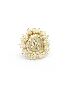 Blanc Kundan Ring