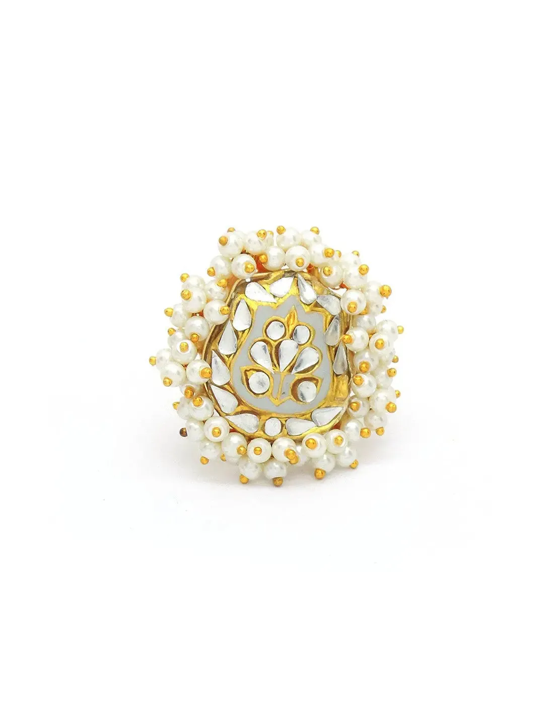 Blanc Kundan Ring