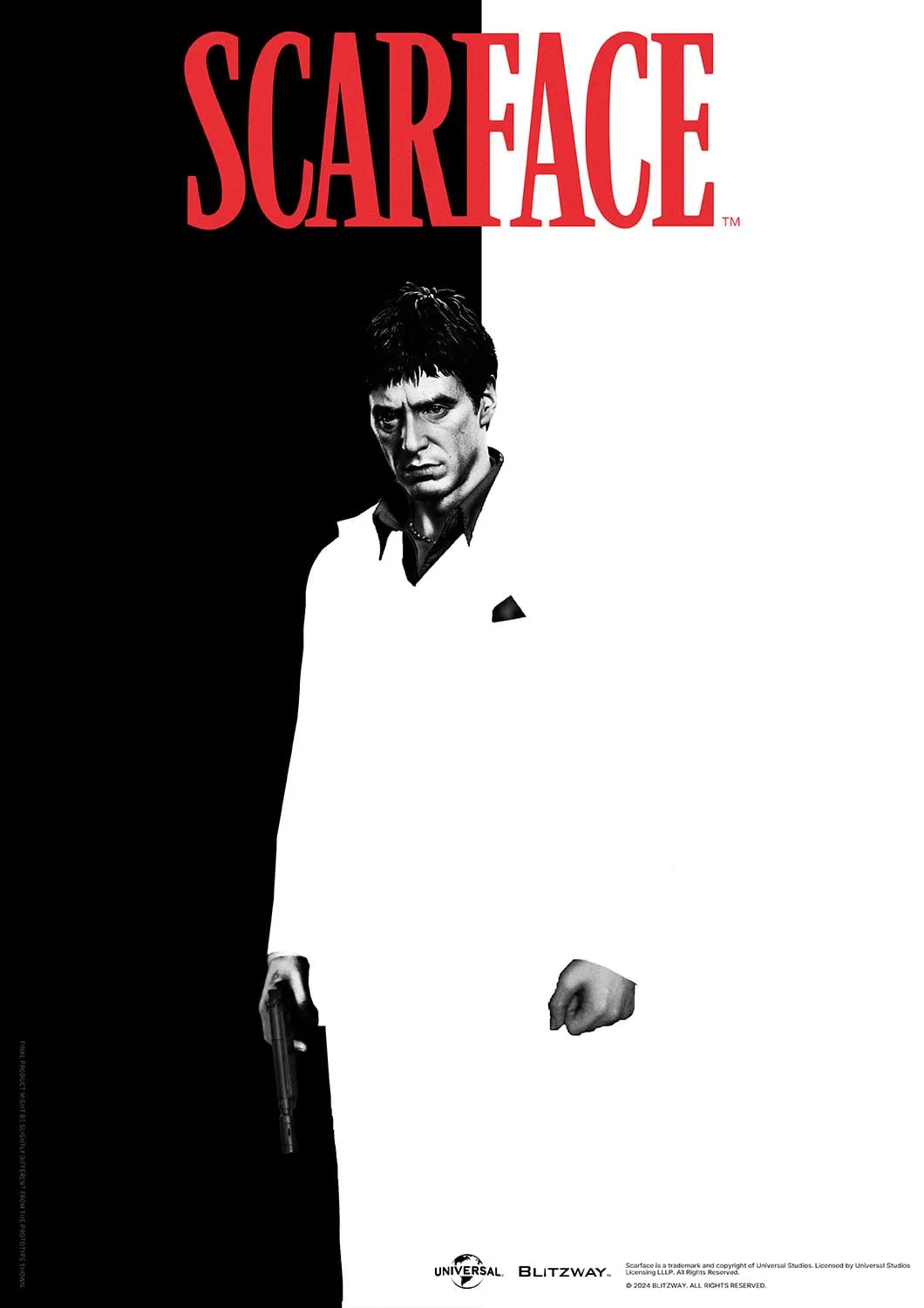 Blitzway Scarface Superb Scale Tony Montana 1/4 Statue