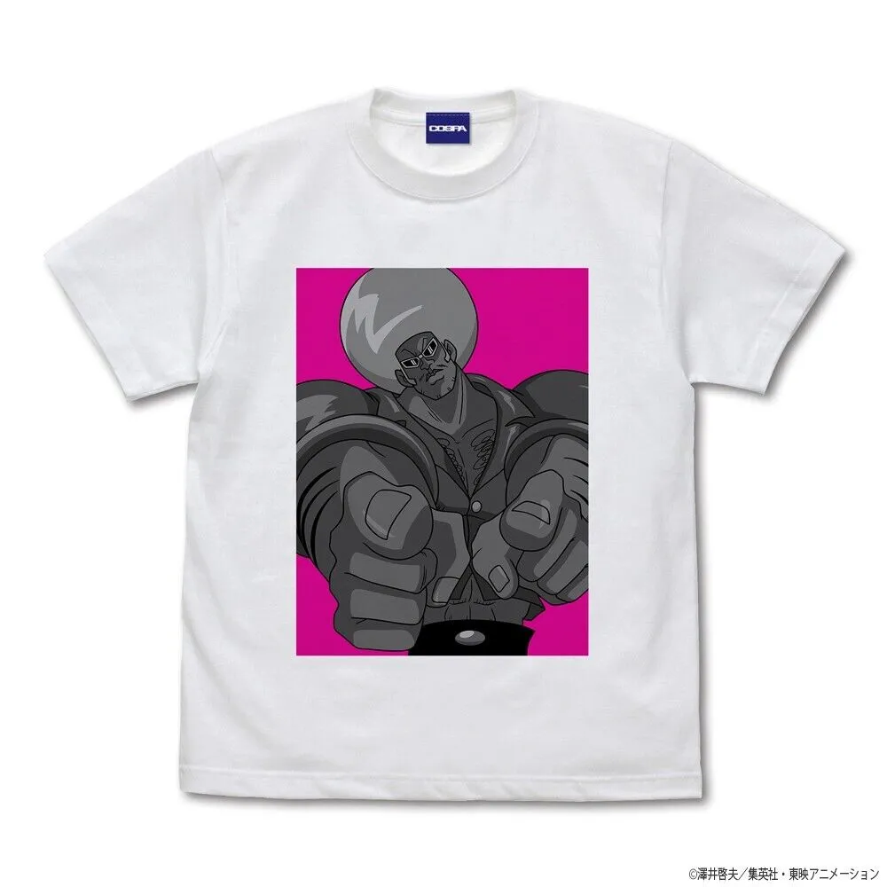 Bobobo-bo Bo-bobo T-shirt White XL Size Unisex Japan Limited Cosplay