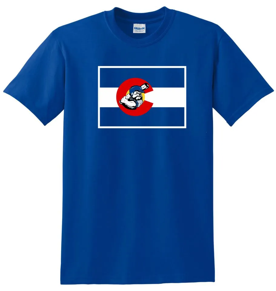 Bulldawgs FLAG Design Basic Tee- Matte or Glitter