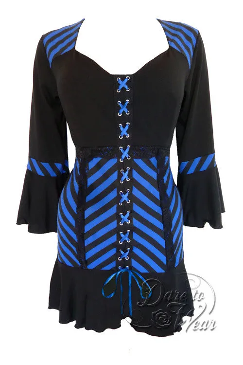 Cabaret Top in Blue Vertigo