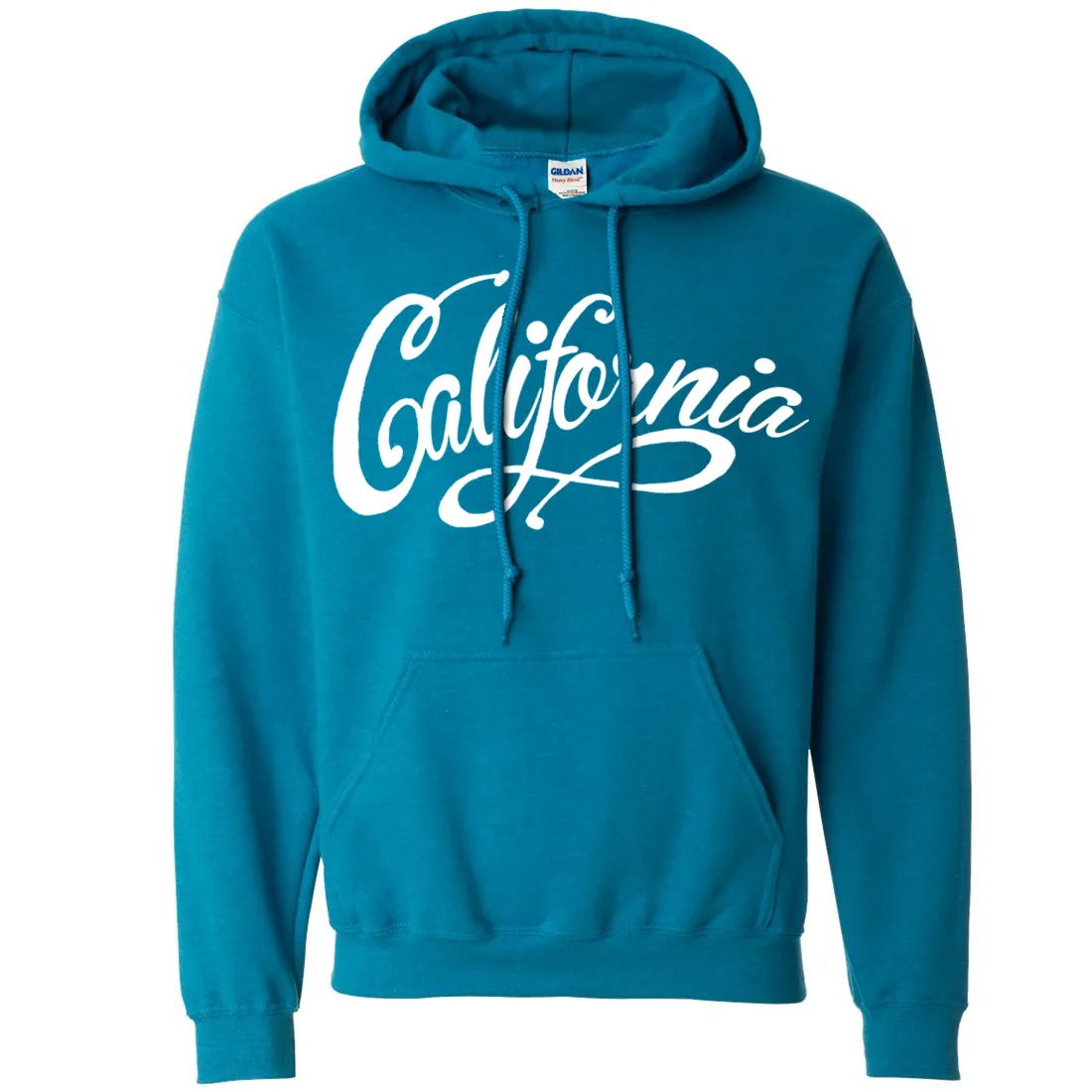 California Beach Script Sweatshirt Hoodie