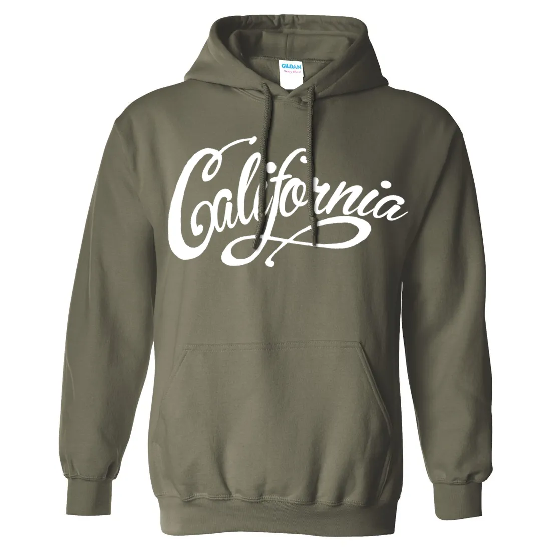 California Beach Script Sweatshirt Hoodie