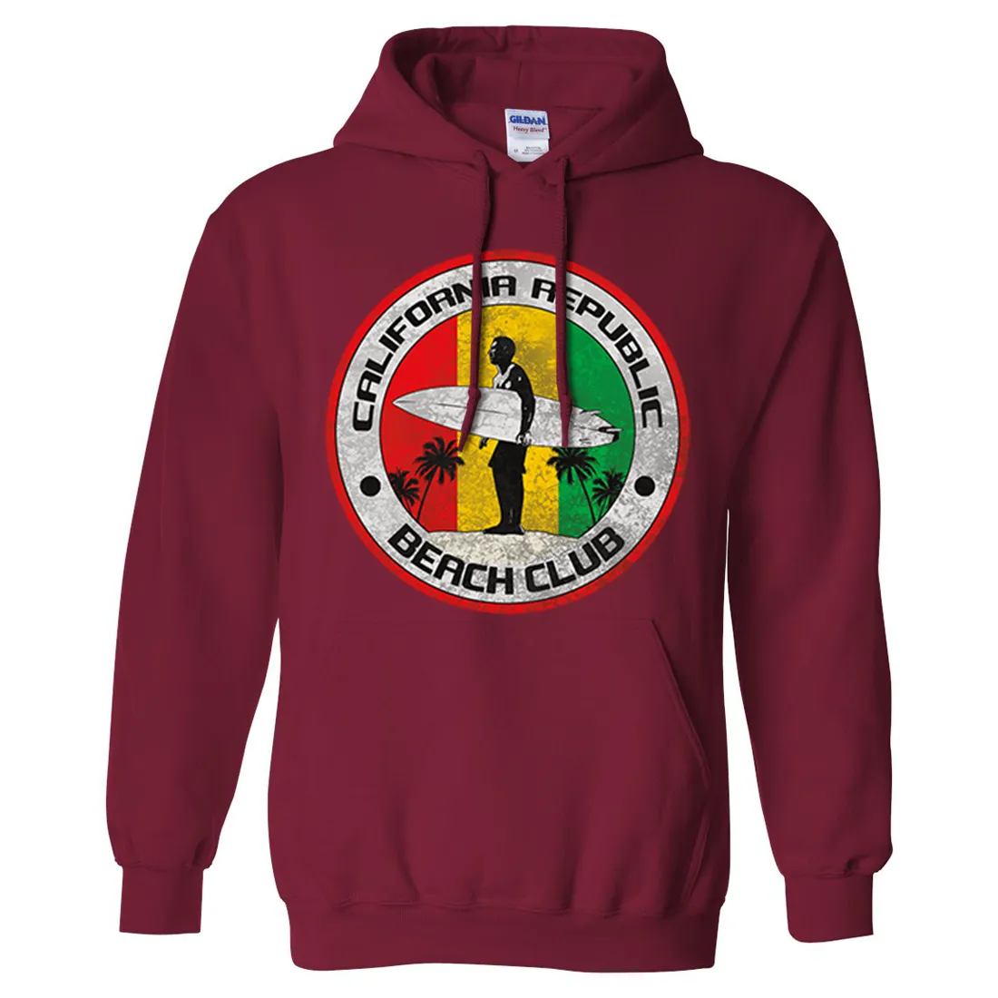 California Republic Beach Club Sweatshirt Hoodie