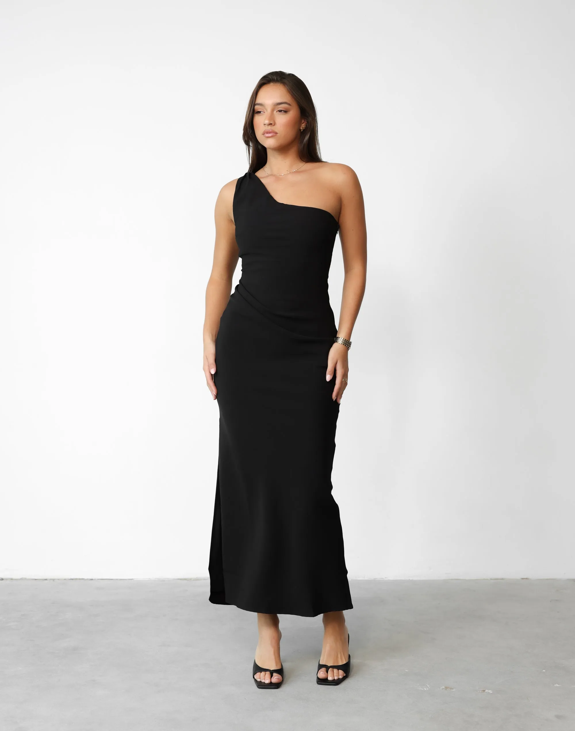 Caroline Maxi Dress (Black)