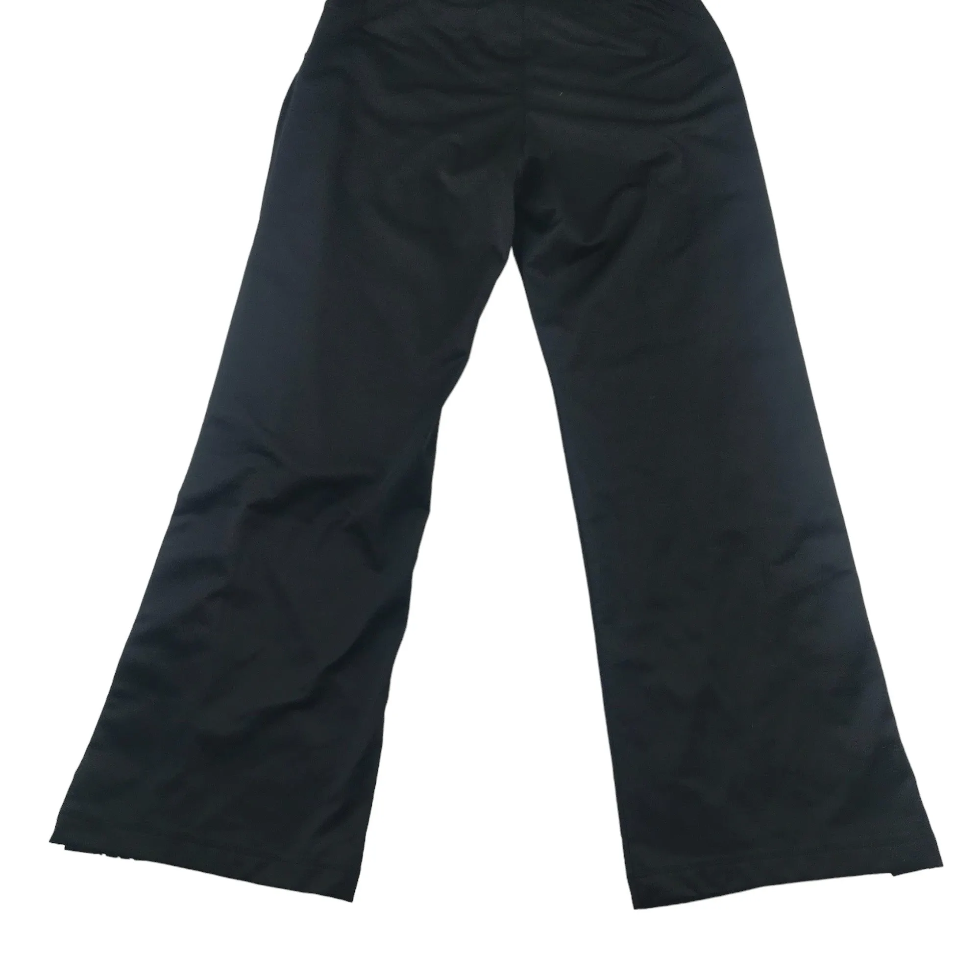 Champion joggers Adult Size M black clip buttons down the sides and logo panels