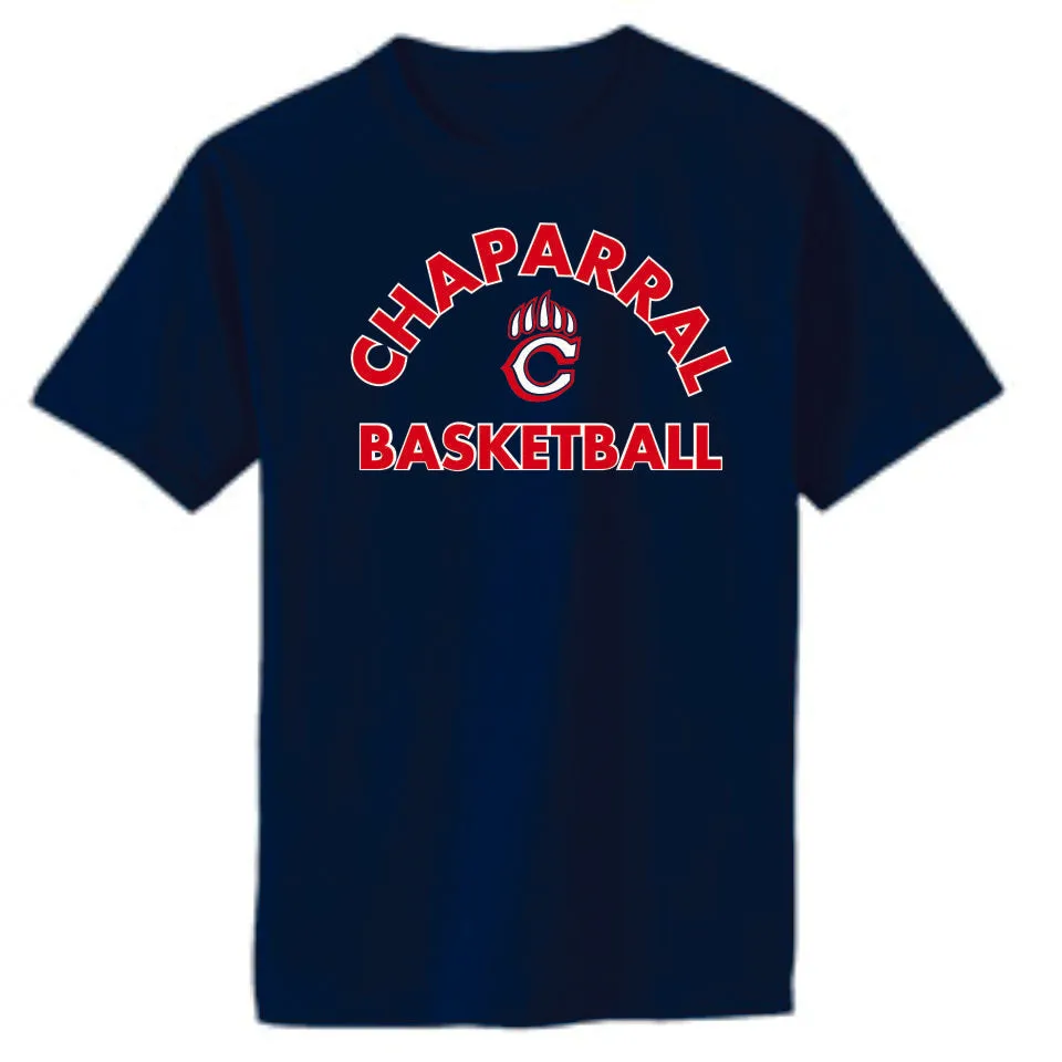 Chap Basketball Basic BASIC Tee- Matte or Glitter