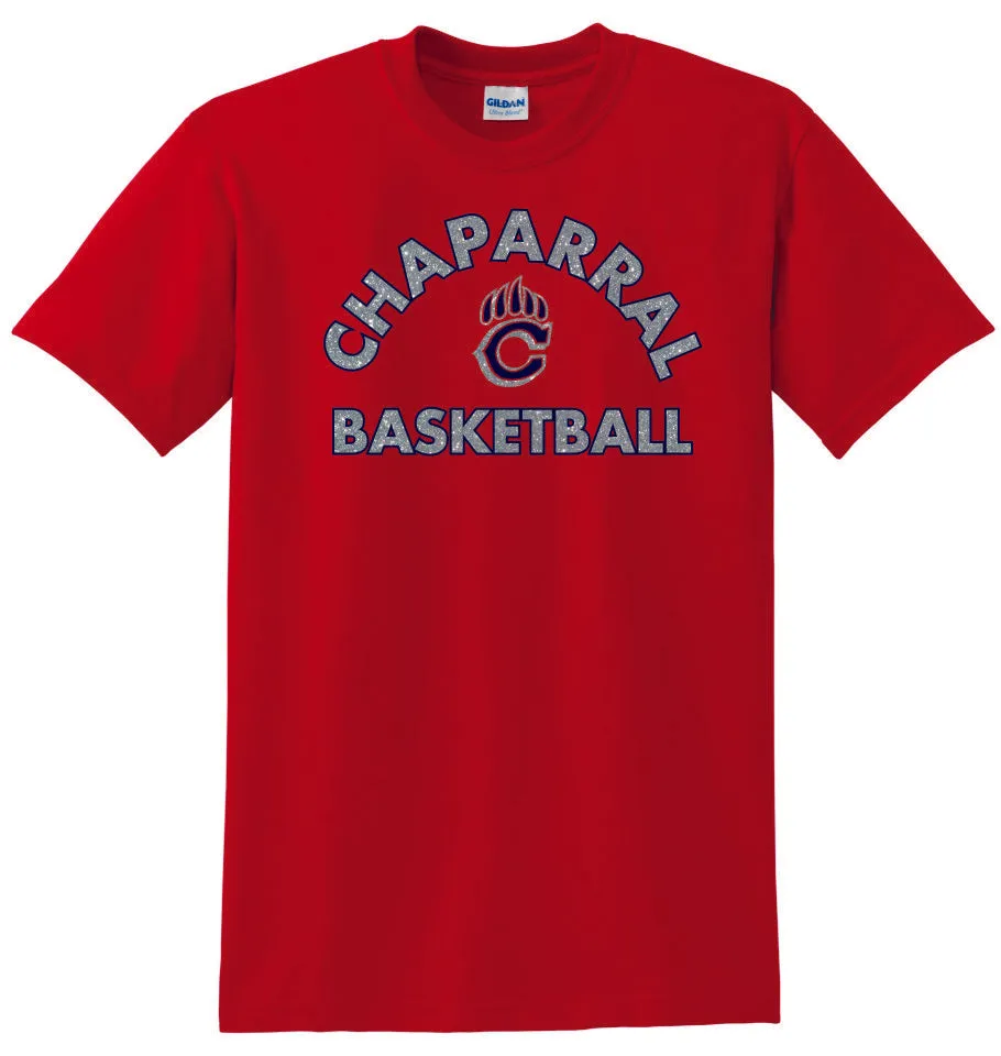 Chap Basketball Basic BASIC Tee- Matte or Glitter