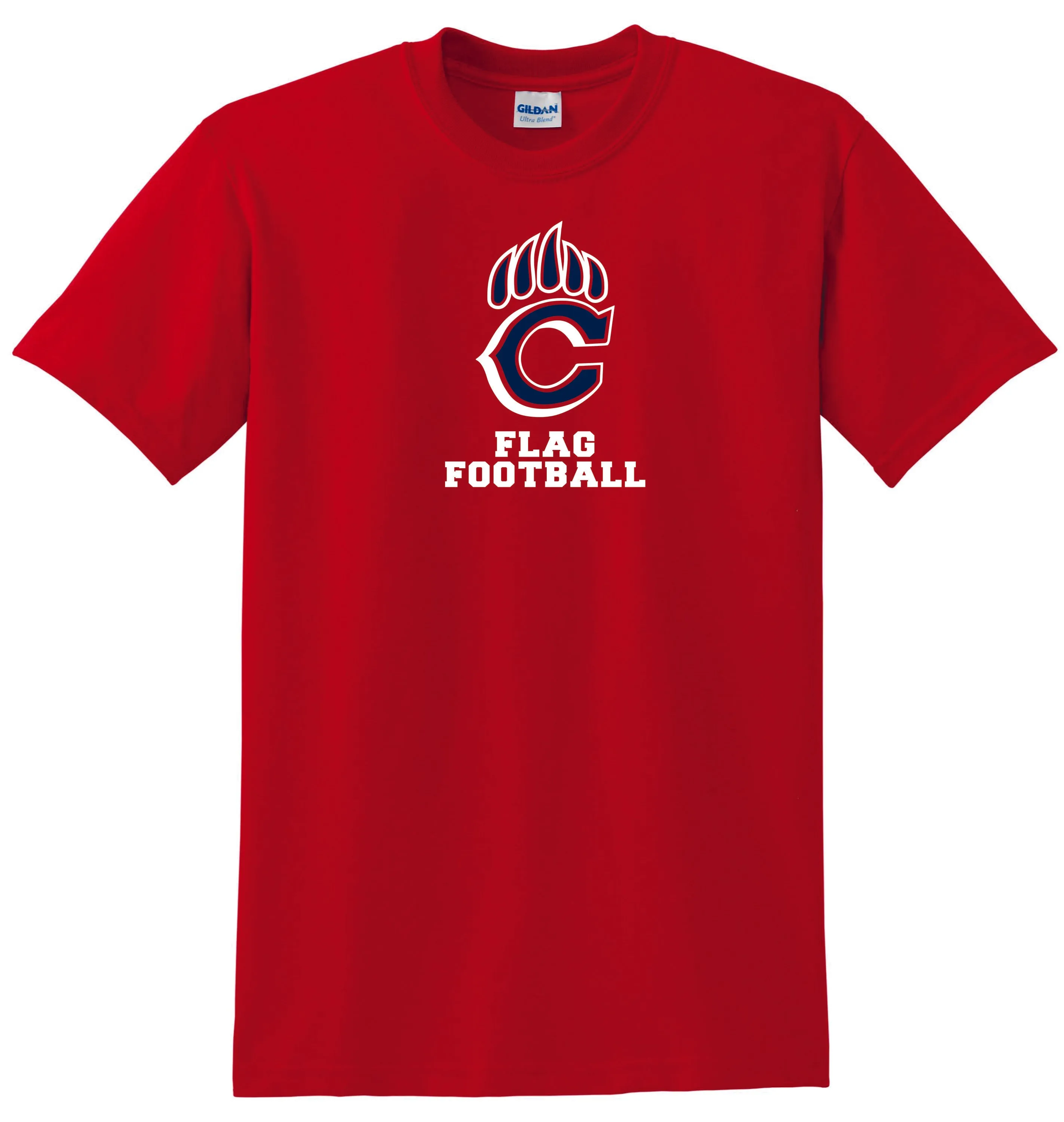 Chap Flag Football Basic LOGO Tee- 3 colors