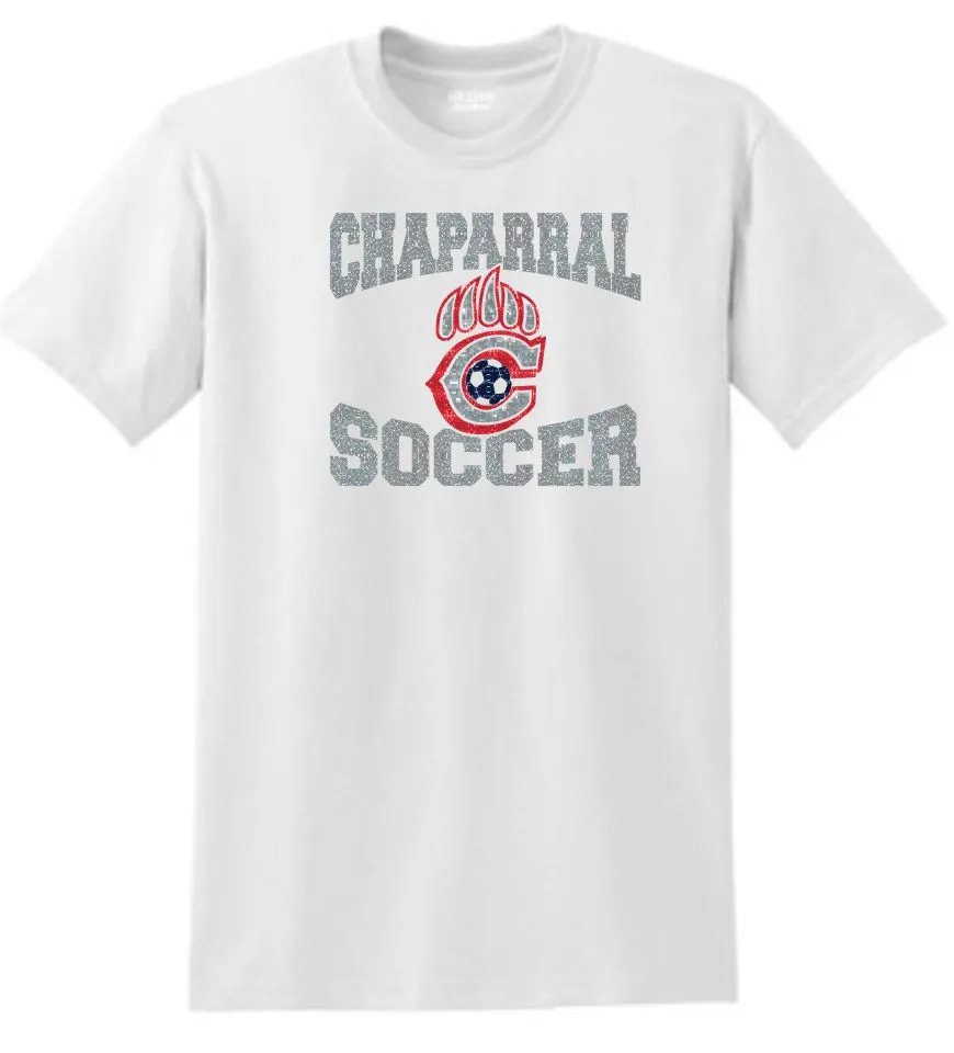 Chap Soccer Basic BASIC Tee- Matte or Glitter