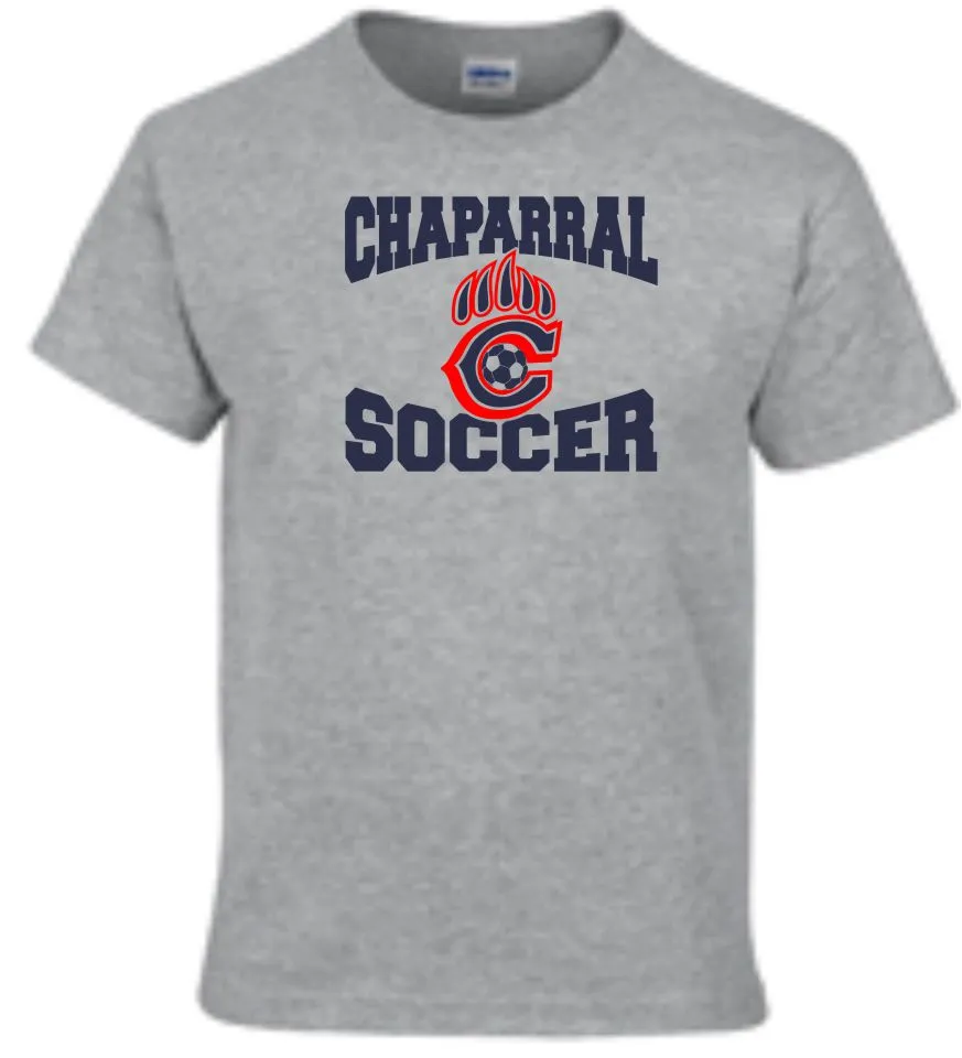 Chap Soccer Basic BASIC Tee- Matte or Glitter