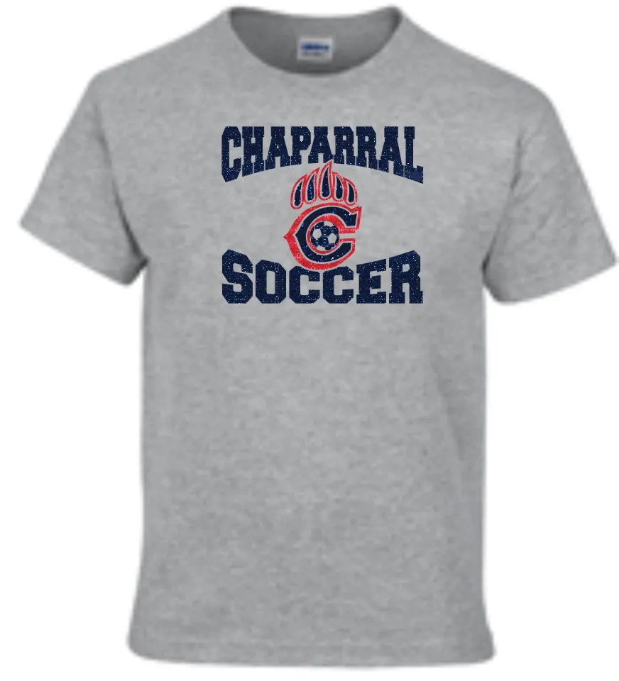 Chap Soccer Basic BASIC Tee- Matte or Glitter