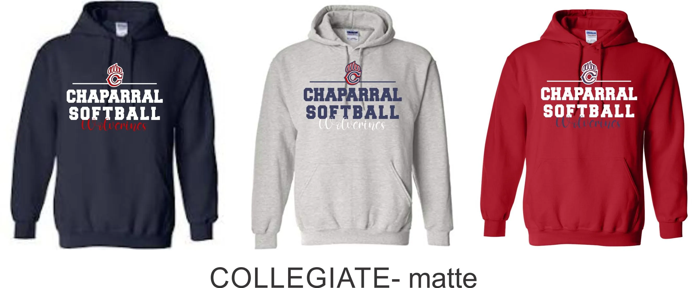 Chap Softball Hoodie- 6 design options