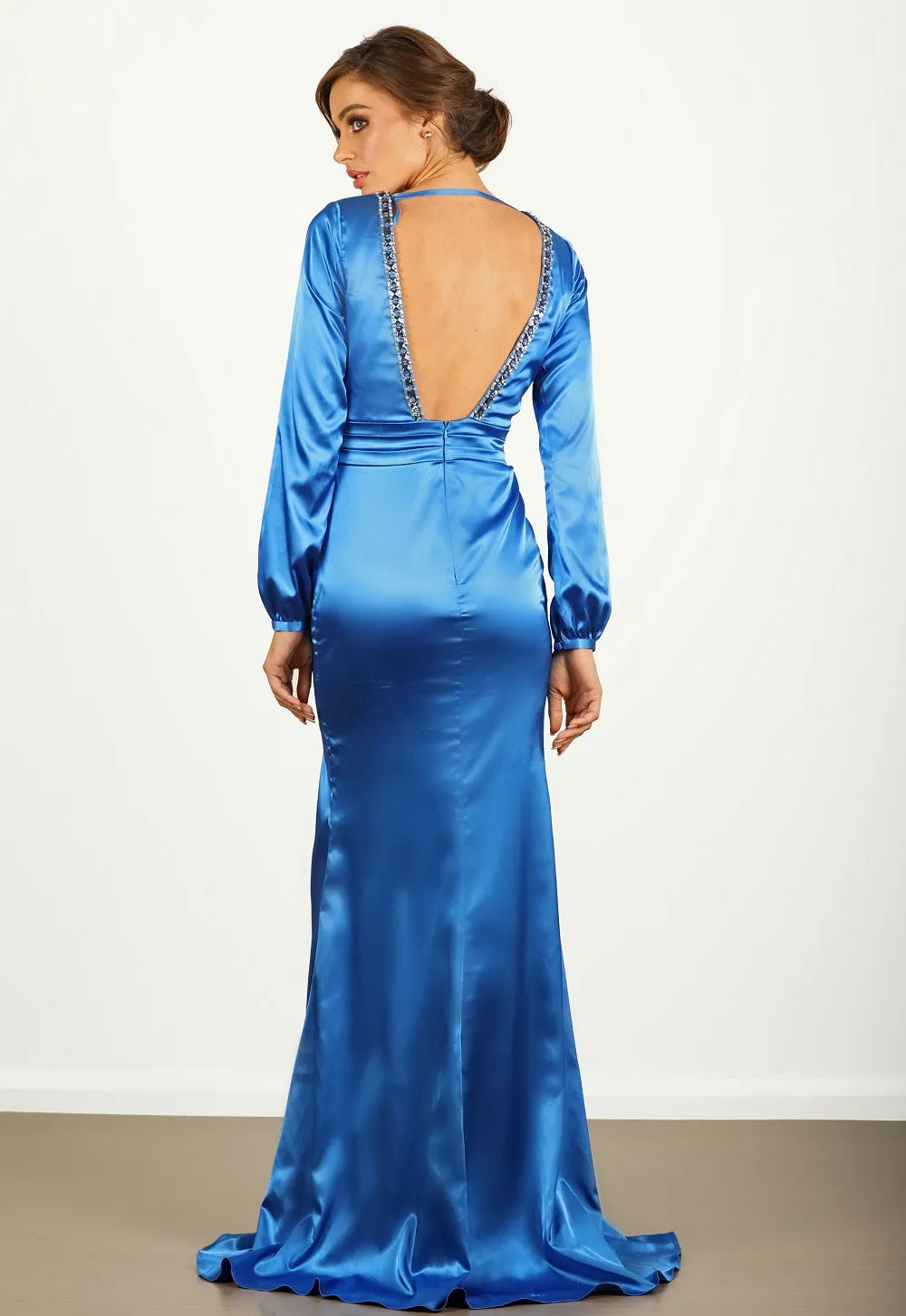 Charliz Satin Gown