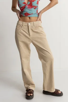 Chloe Low Rise Pant Cream