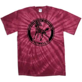 CTE Maroon Tie Dye T-Shirt- 5 designs