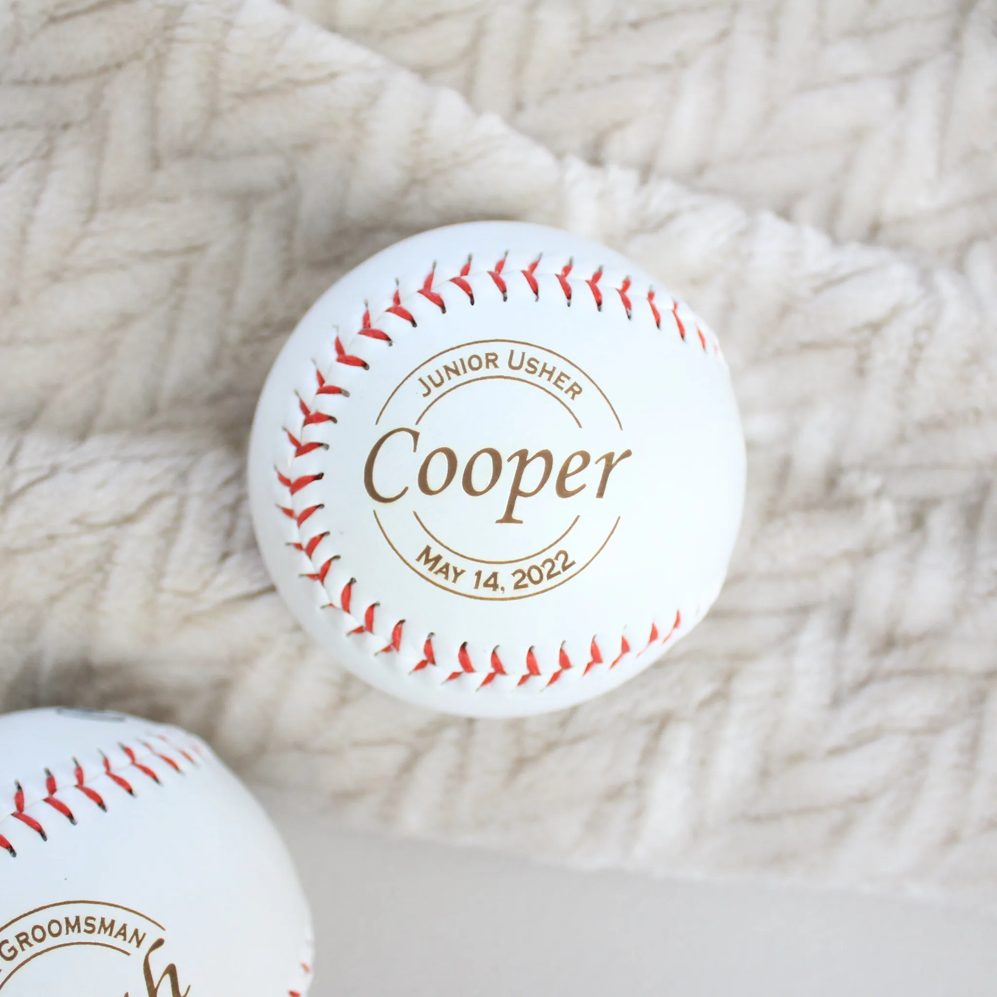 Custom Engraved Baseball