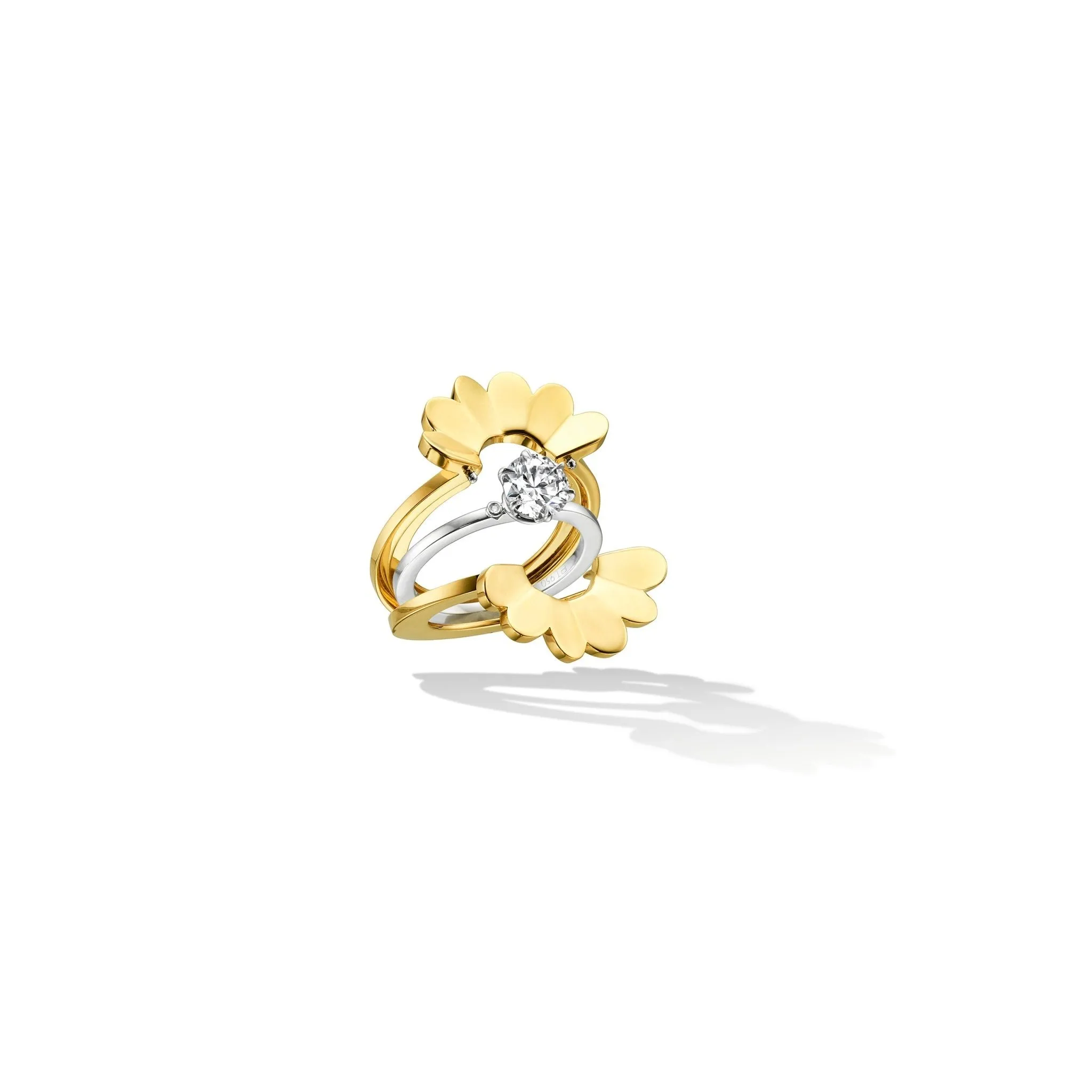 Custom Platinum Solitaire Ring